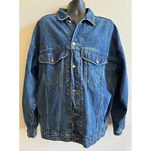 Vintage Jordache Jean Jacket Size 2XL‎ Oversized 80s GUC XXL